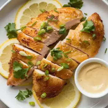 Lemon-Infused Crispy Chicken