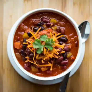 Three-Bean Vegetarian Chili