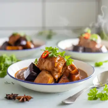 Fragrant Pork and Aubergine Stew