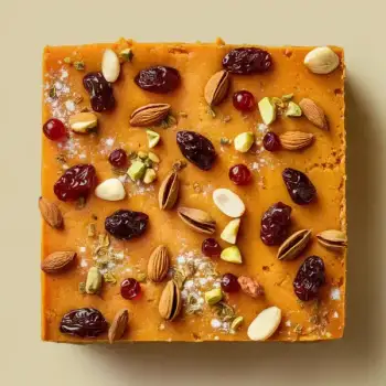 Velvety Carrot Cardamom Halva