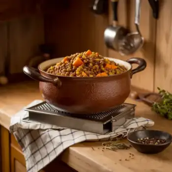 Brown Butter Lentil and Sweet Potato Salad
