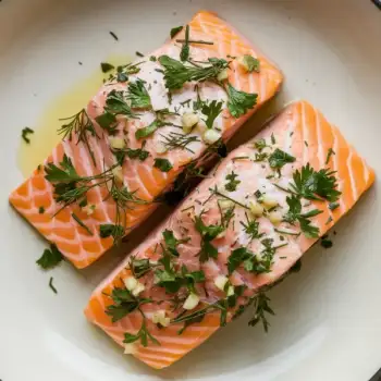 Herb-Buttered Oven-Roasted Salmon