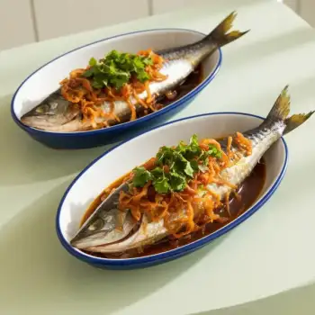 Spiced Tamarind Mackerel with Caramelized Onions