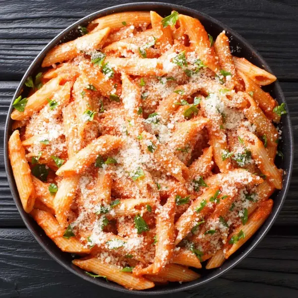 Penne with Vodka Sauce