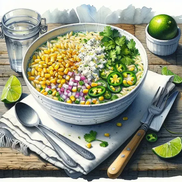 One-Pot Street Corn Orzo