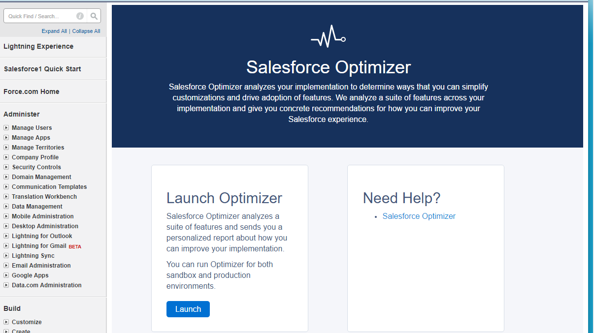 Launching Optimizer