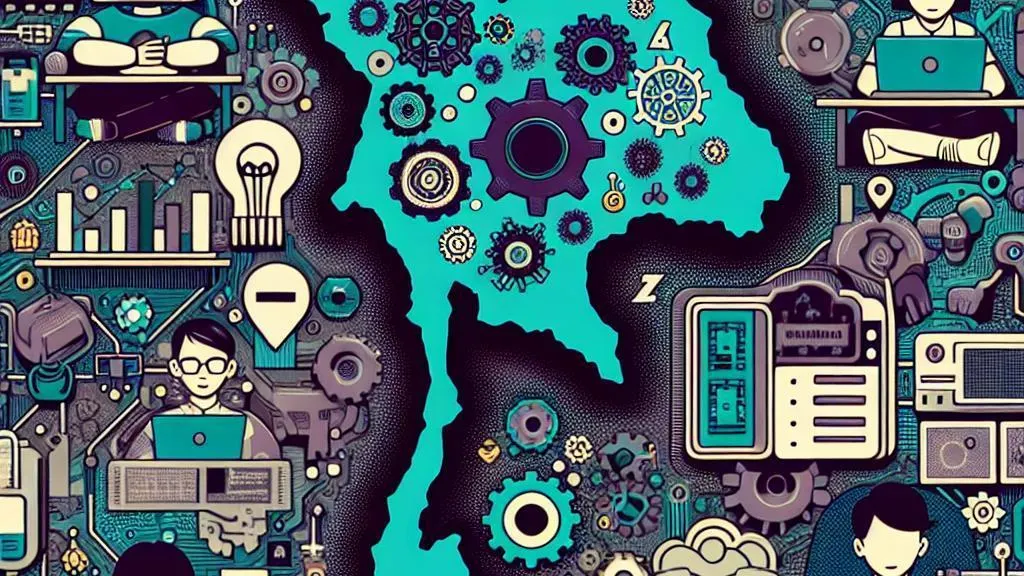 Thailand’s ambitious plans to become an AI leader, the challenges of developing a Thai large language model, and the potential impact on education and the tech industry.