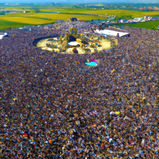a massive festival with everyone in a suit , ultra high resolution, 4k, high quality