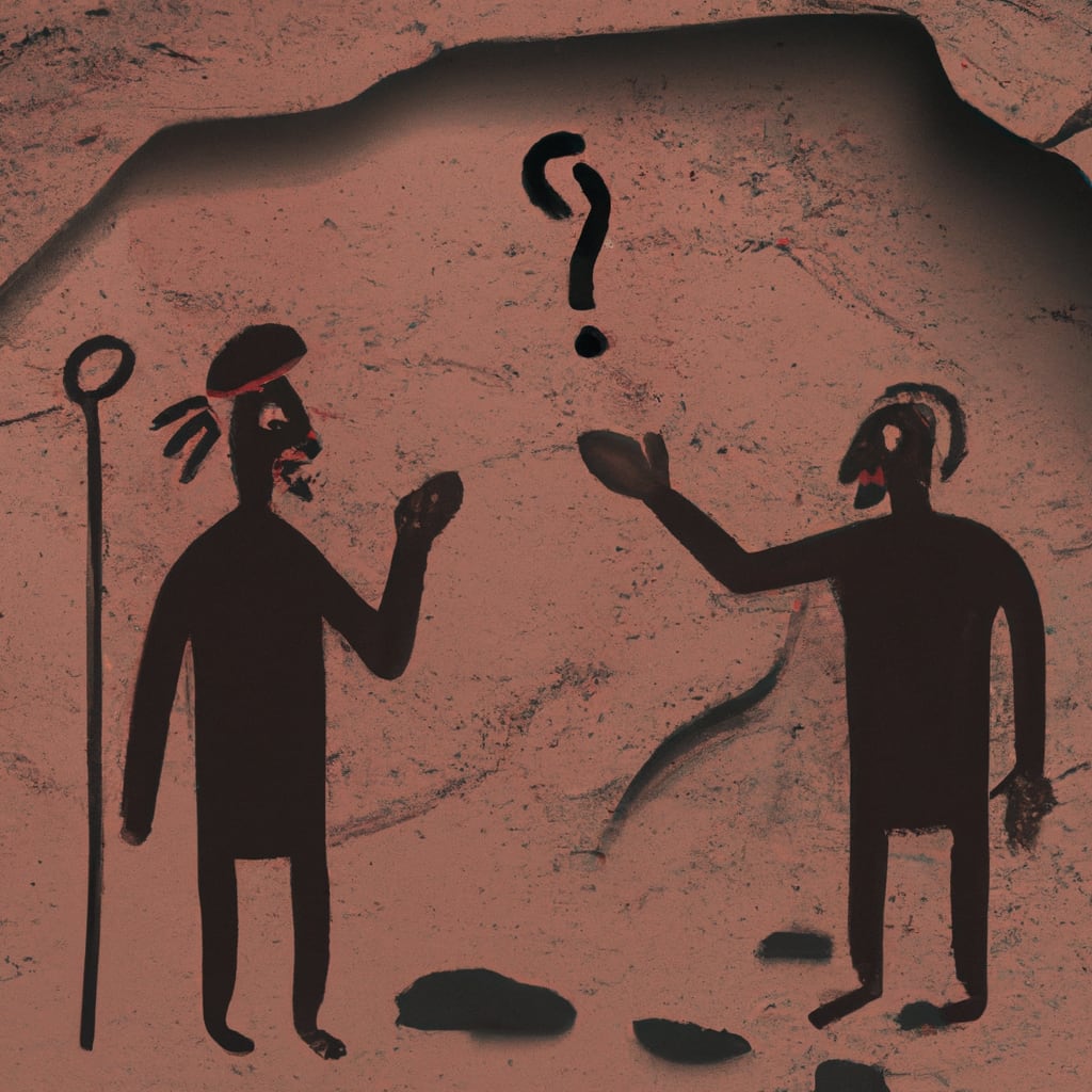 a man getting asked a question