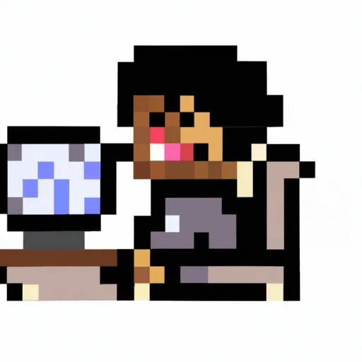 a person watching a video on their computer