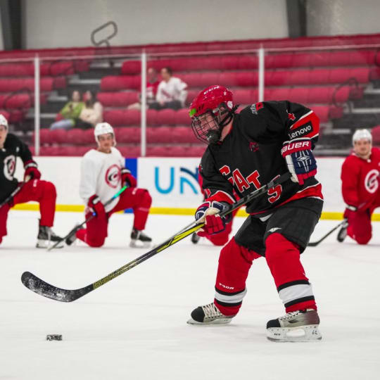 Josh Gray in his TSHA Jersey