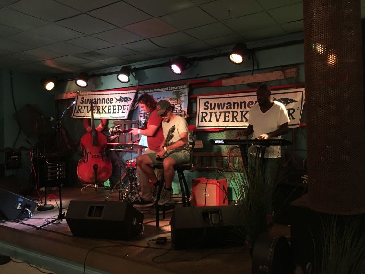 Dirty Bird and the Flu play at Second Annual Suwannee Riverkeeper Songwriting Contest