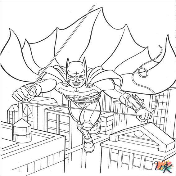 Batman coloring pages for kids - Batman Kids Coloring Pages