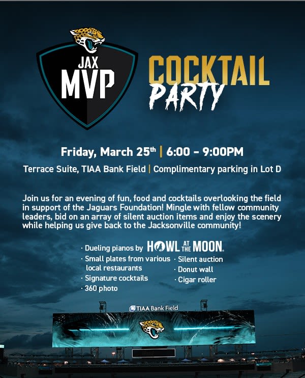 JAX MVP Cocktail Party by Jaguars Foundation