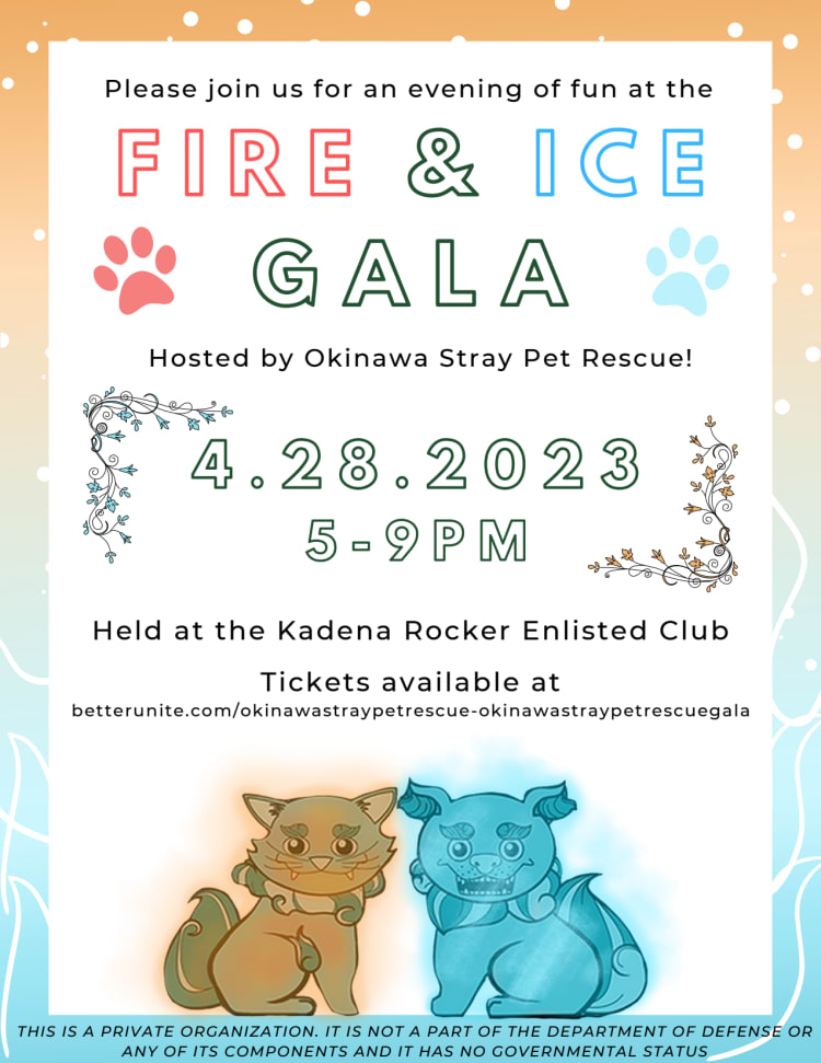 Okinawa Stray Pet Rescue Gala by Okinawa Stray Pet Rescue Inc