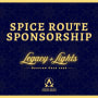 Spice Route Sponsor - $5,000