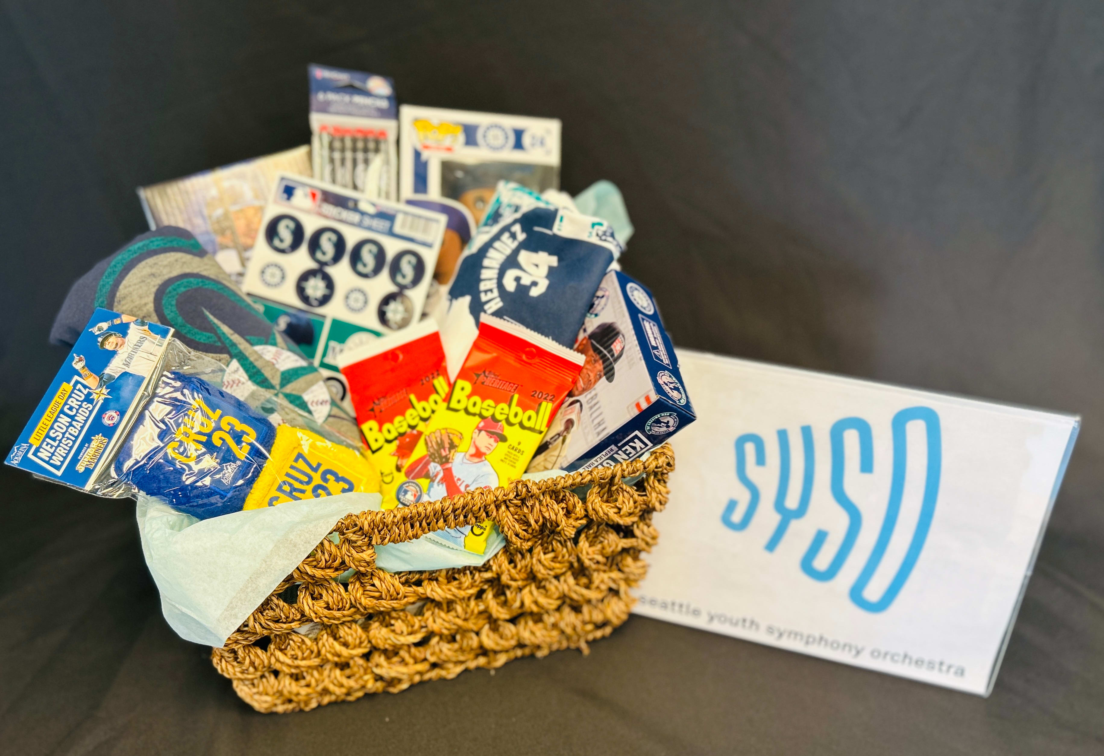 Mariners Families Favorite Things Basket Auction