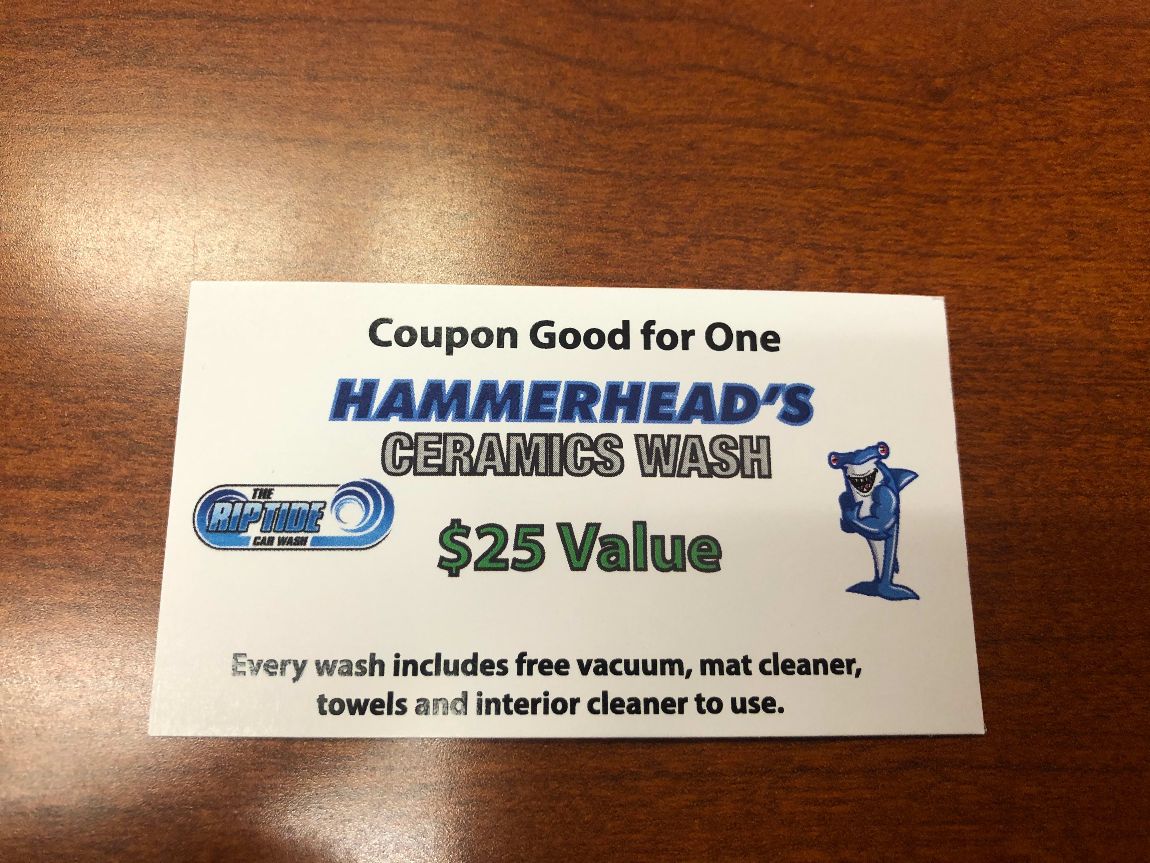Riptide car wash coupon code