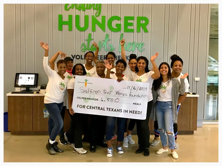 Central Texas Food Bank by Saffron Trust Women's Foundation BetterUnite