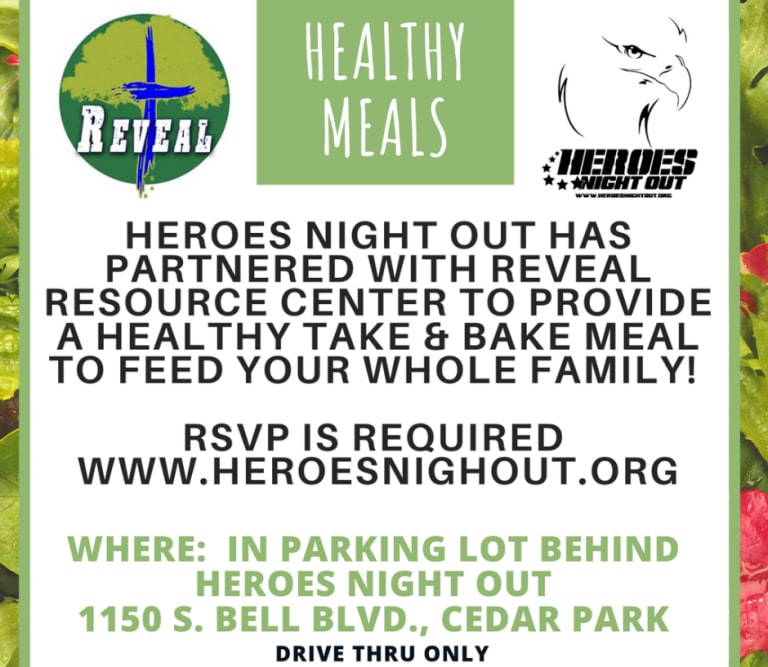 Take and Bake Meal (Aug 16) by Heroes Resource Center BetterUnite
