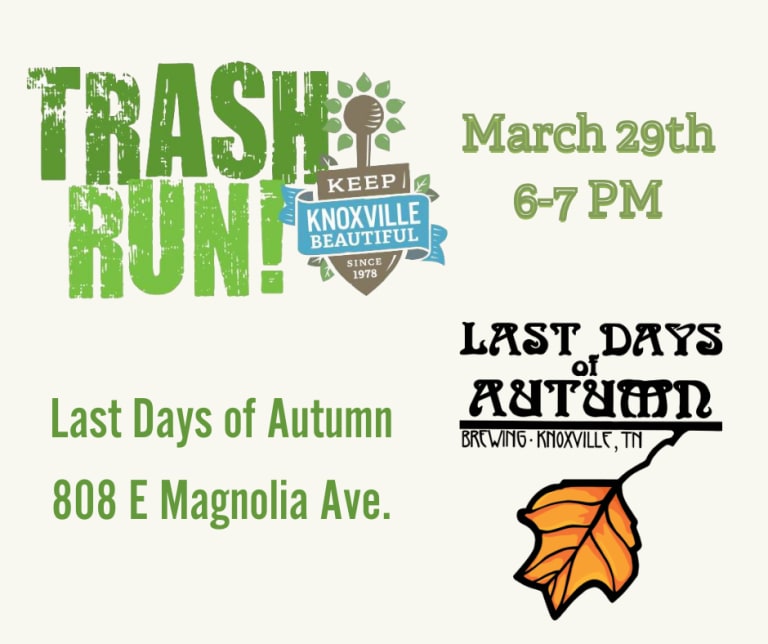 March Trash Run by Keep Knoxville Beautiful BetterUnite