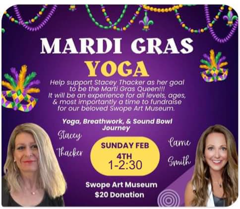 swope art museum mardi gras 2025