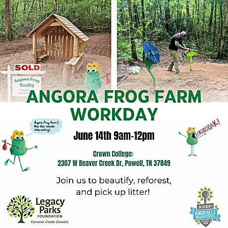Angora Frog Farm Workday 2024 by Keep Knoxville Beautiful | BetterUnite