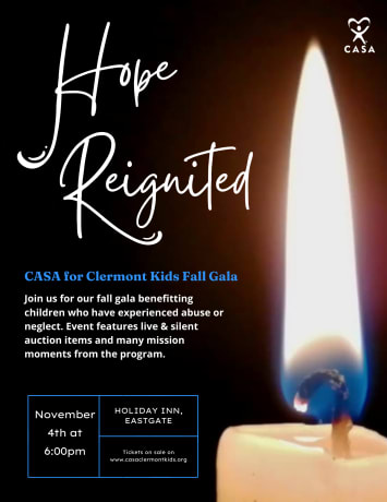 Hope Reignited: Fall Gala for CASA by CASA for Clermont Kids | BetterUnite