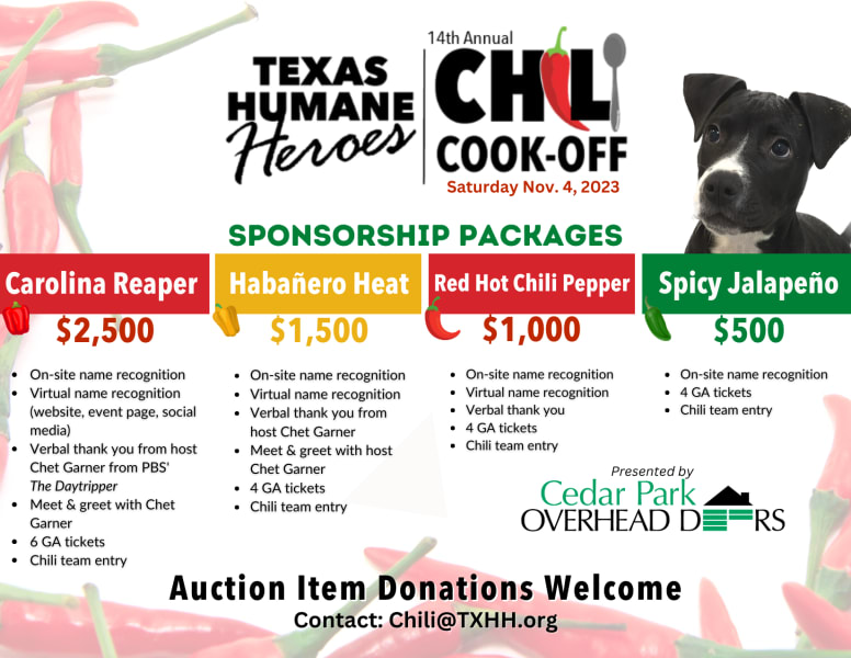 2023 Chili CookOff by Texas Humane Heroes BetterUnite
