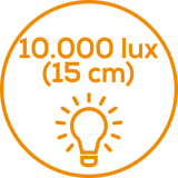 Lichtsterkte 10.000 Lichtsterkte 10.000