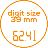 Digit size