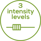 3 intensity levels