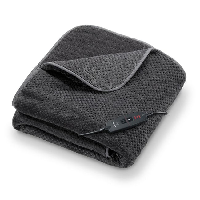 Zdjęcie produktu z koce elektryczne Beurer: Koc rozgrzewający ‚HD 65 Grey'