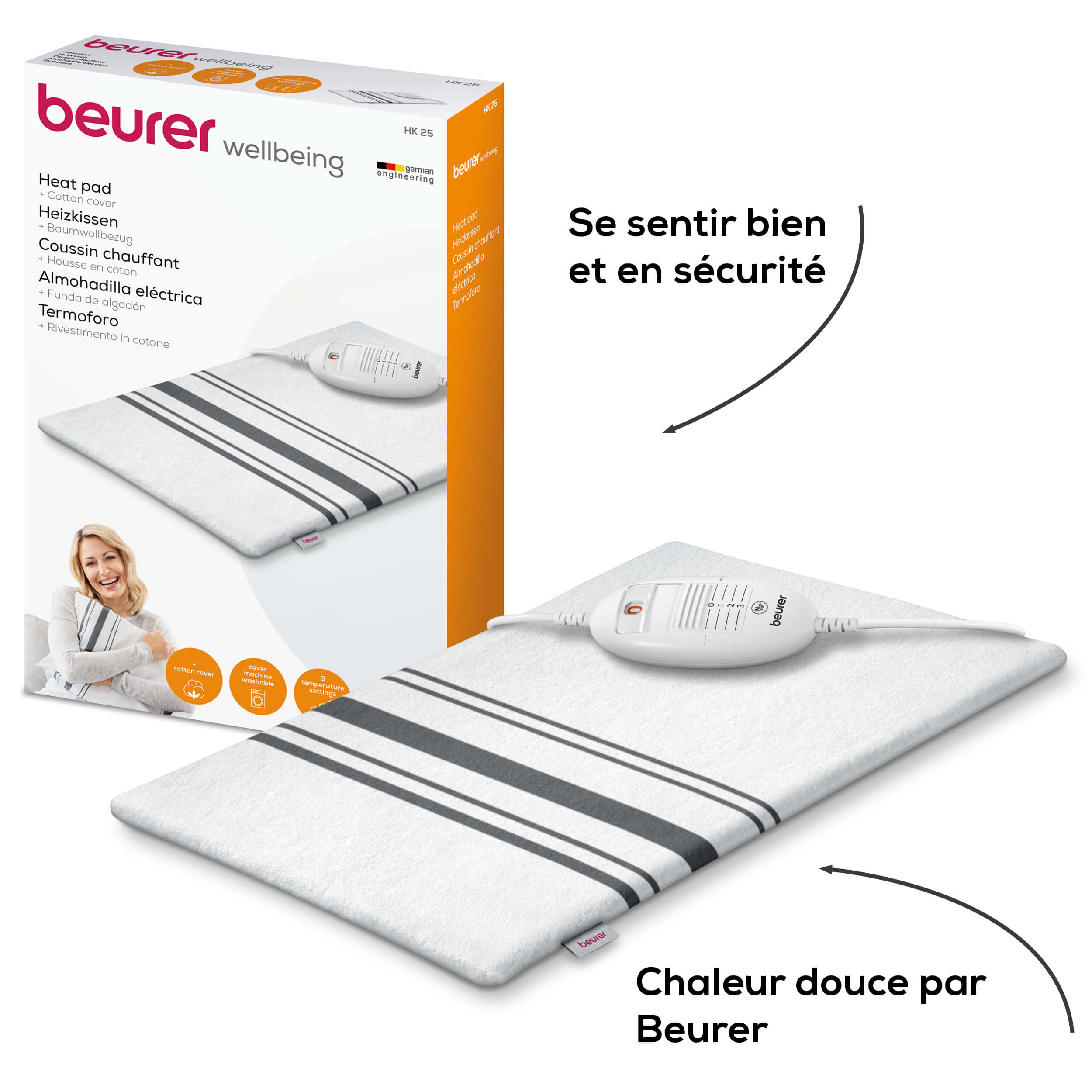 Beurer Coussin chauffante Hk25