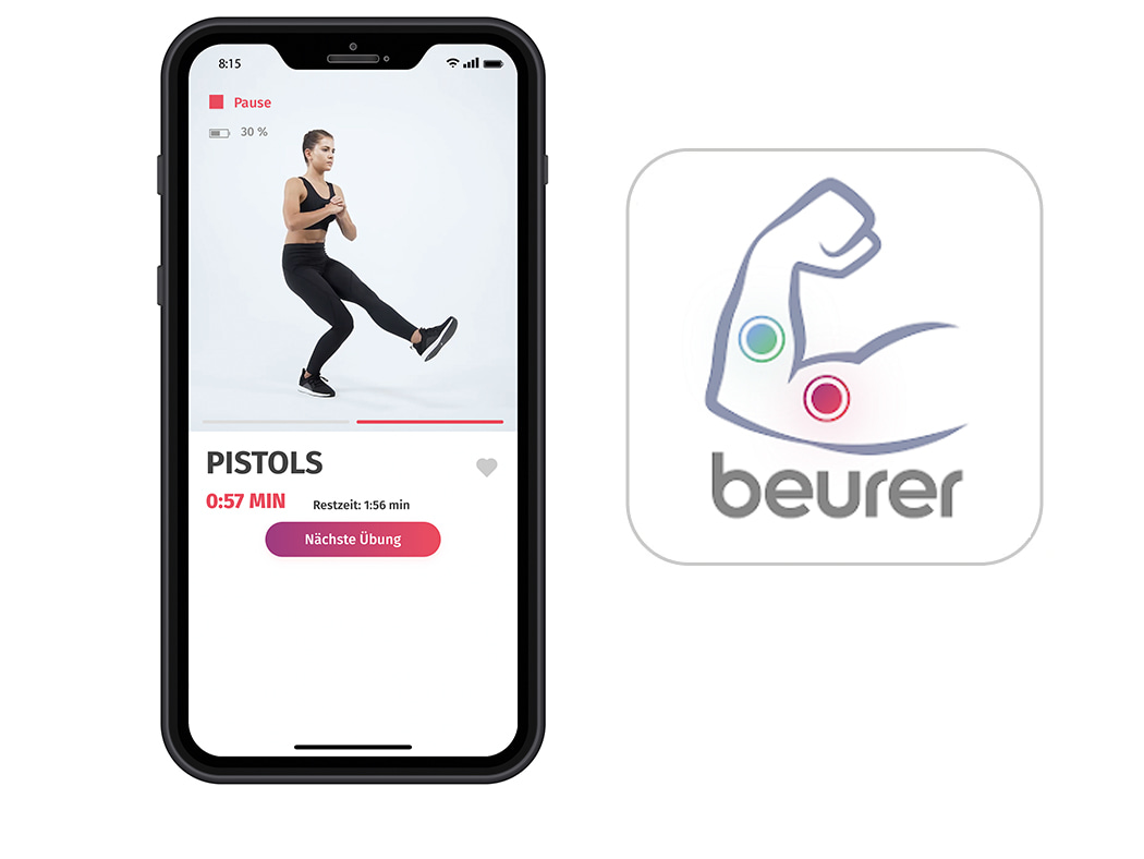 beurer EMS HomeStudio App