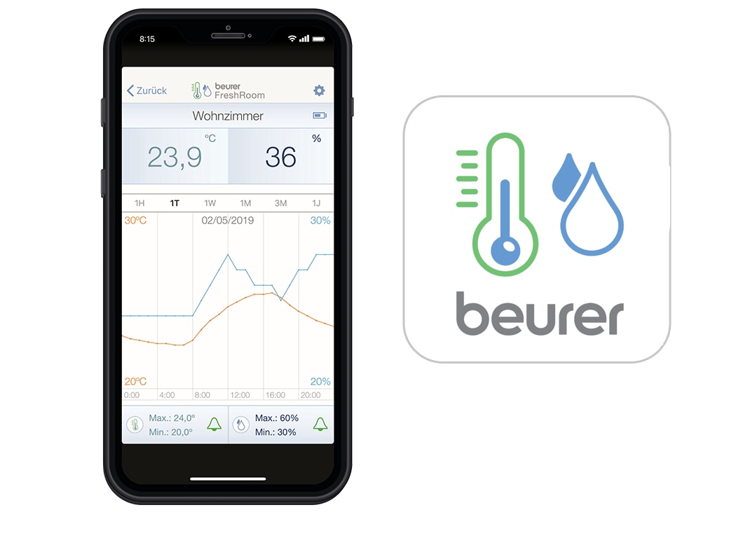 beurer FreshRoom App