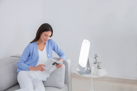 Beurer TL 95 Daylight therapy lamp Use picture Beurer TL 95 Daylight therapy lamp Use picture