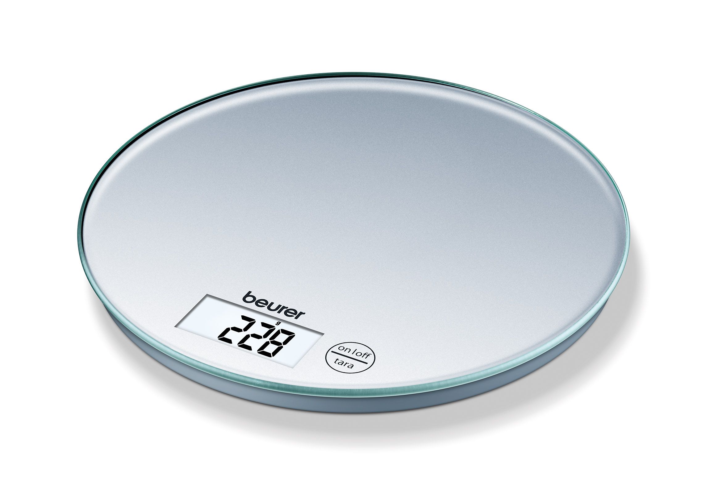 Beurer KS22 Kitchen Scale, Silver