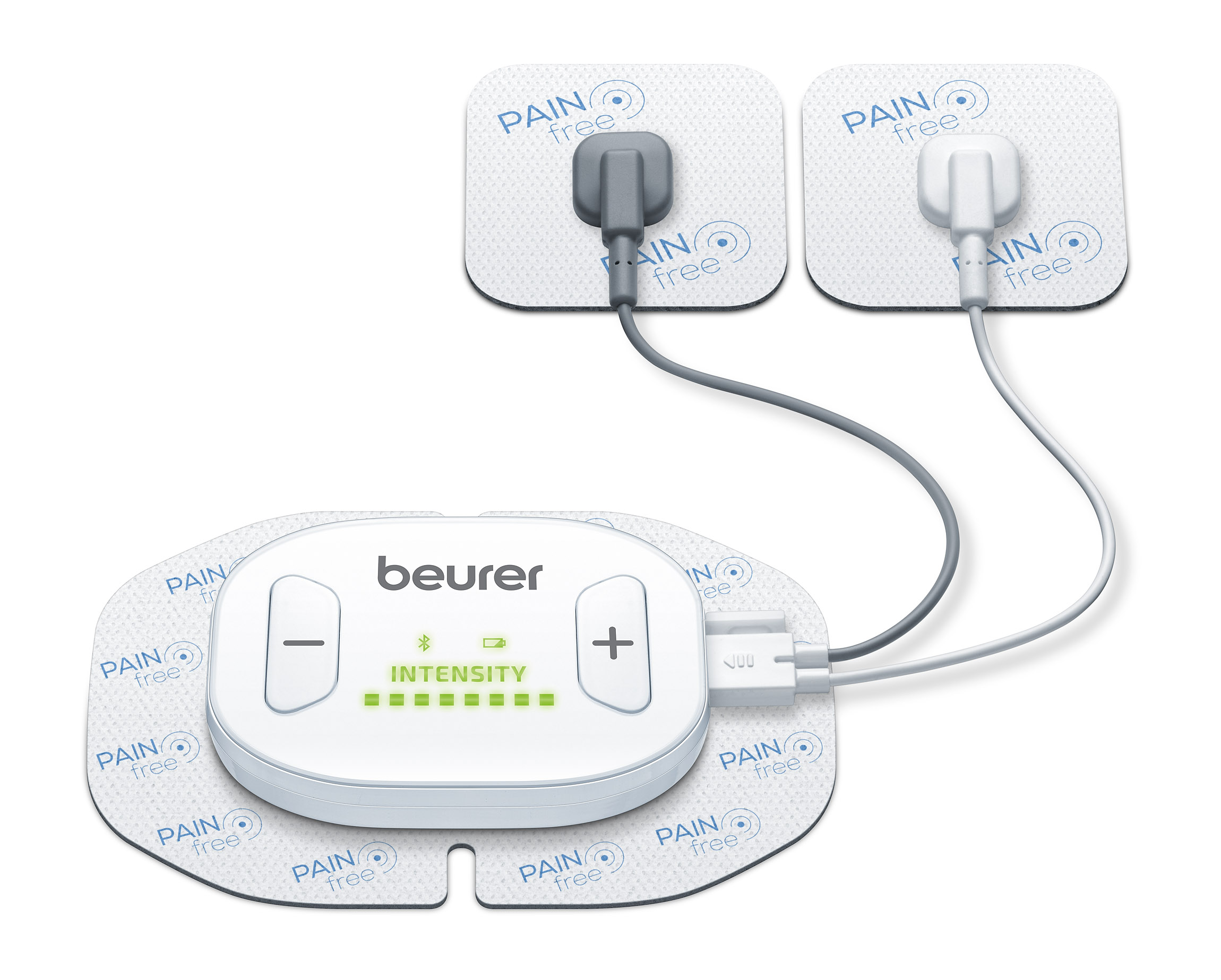 Beurer EM70 Wireless Digital TENS/EMS Bluetooth Device with Remote Control
