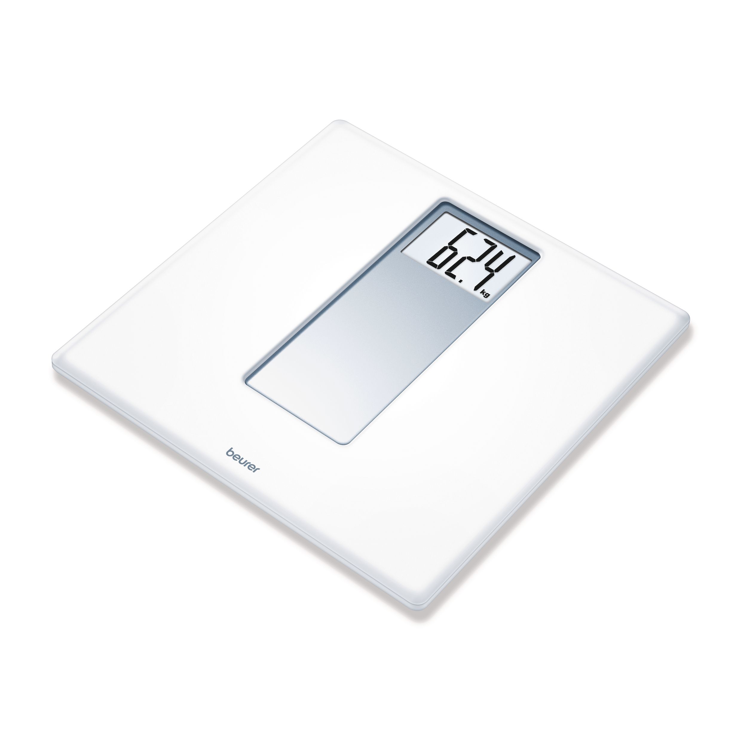 Beurer GS10 Bilancia Pesapersona Digitale In Vetro Con Effetto Glitter – Max 180 Kg, Colore Silver - 3