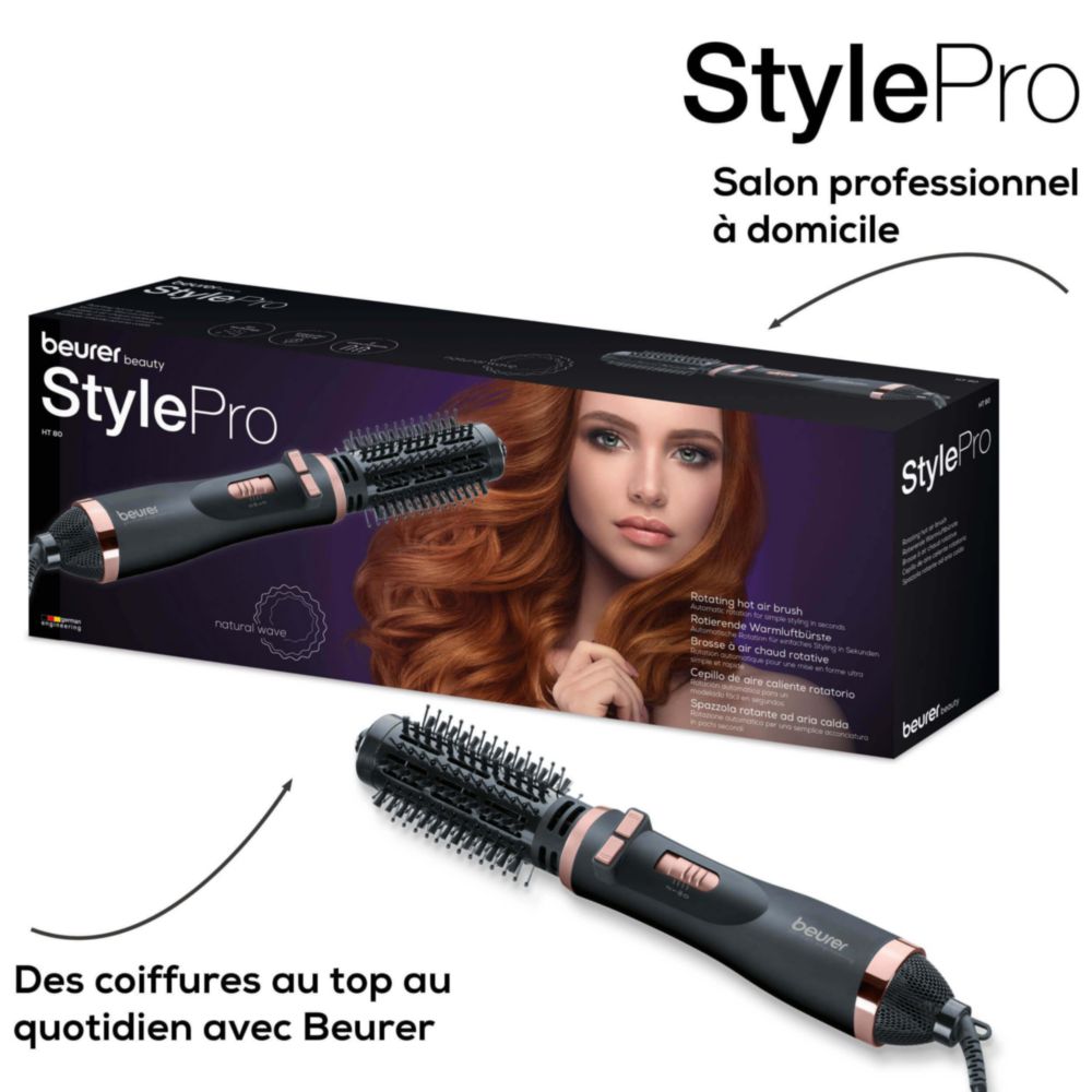 Brosse à Air Chaud Multifonction 800W - Styler Thermique Avec Embouts | Marque Augusdea - Neuf