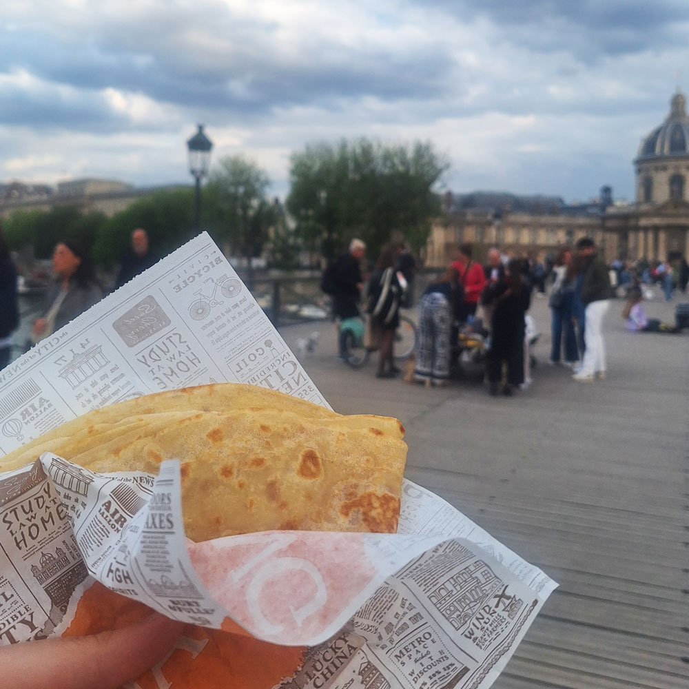 Crepe in Paris