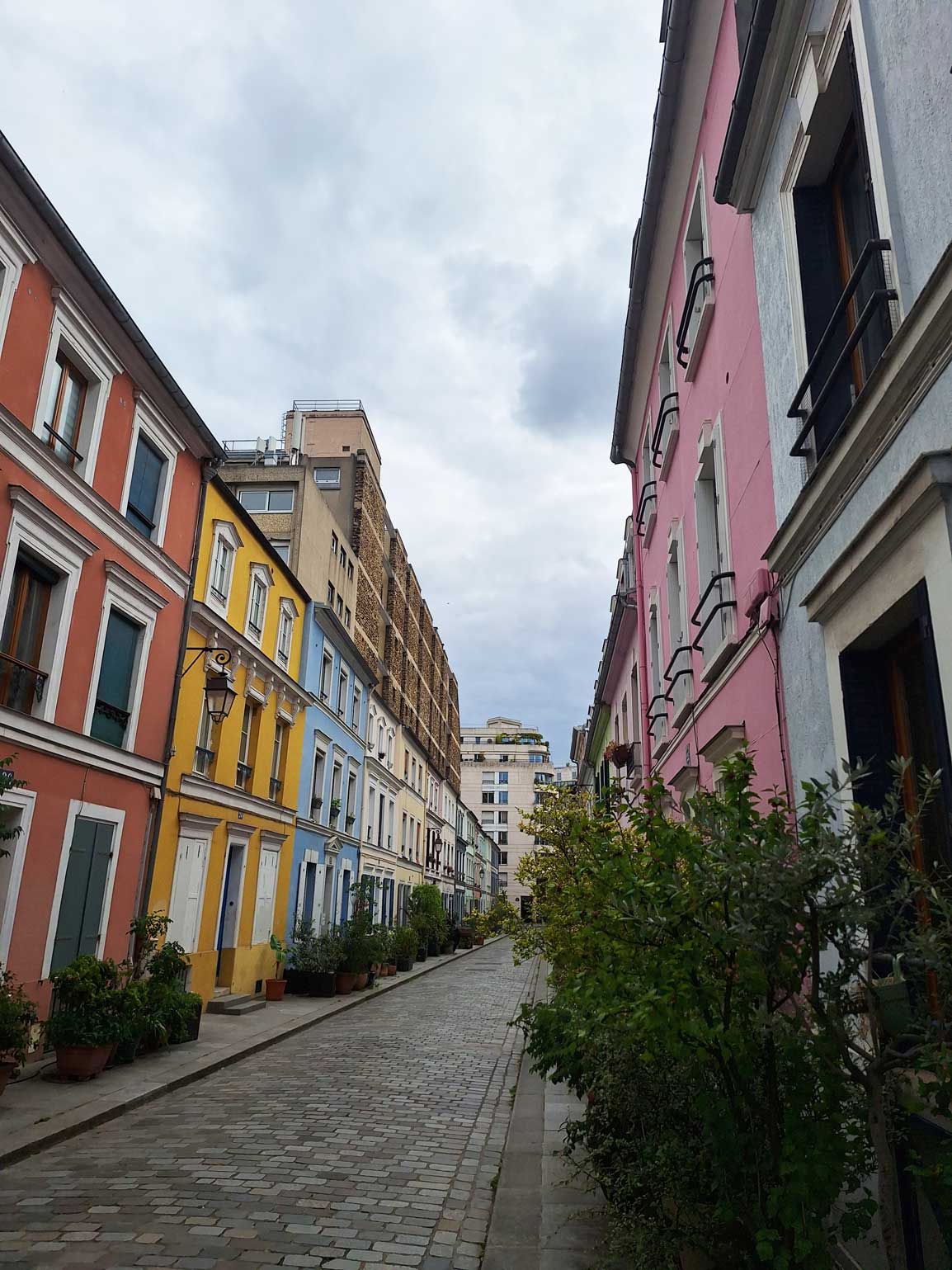Spaziergang durch die Straßen von Paris