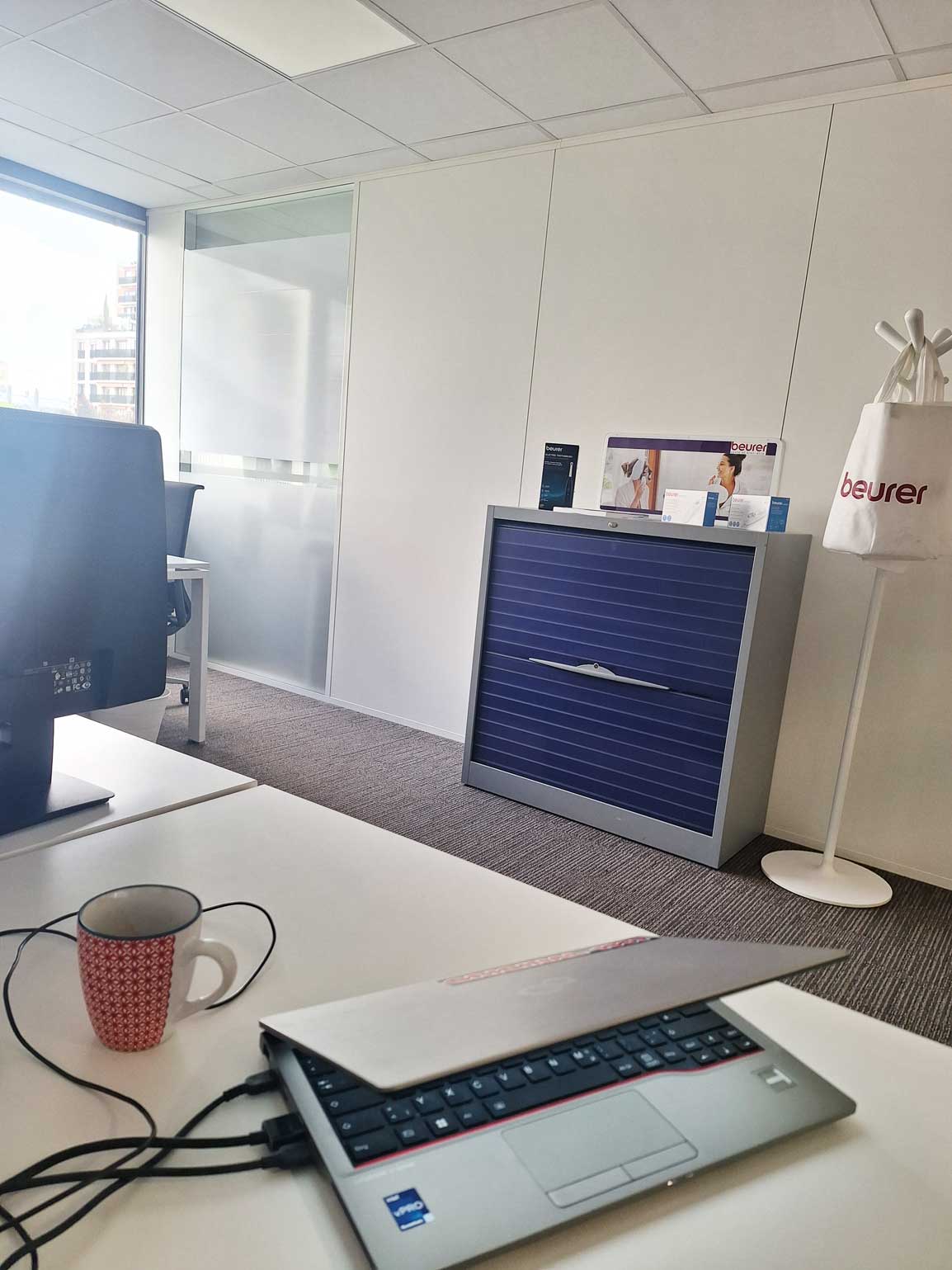 Einblick Beurer Büro in Paris