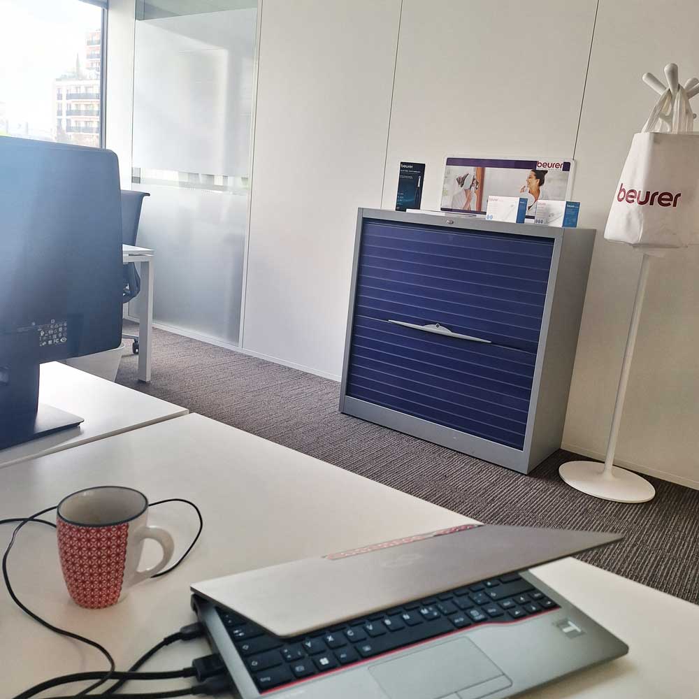 Einblick Beurer Büro in Paris
