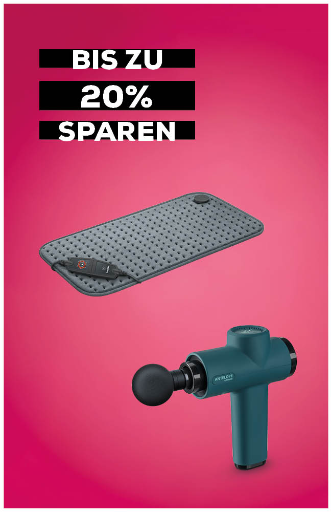 Navigationskasten mit Sprungmarke mit Text "Spare bis zu 20%" 
