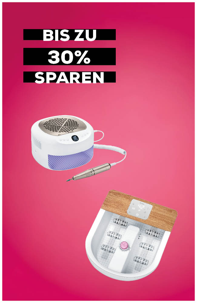 Navigationskasten mit Sprungmarke mit Text "Spare bis zu 30%" 