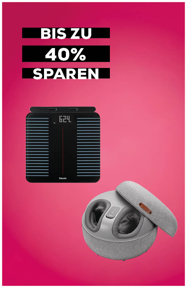 Navigationskasten mit Sprungmarke mit Text "Spare bis zu 40%" 