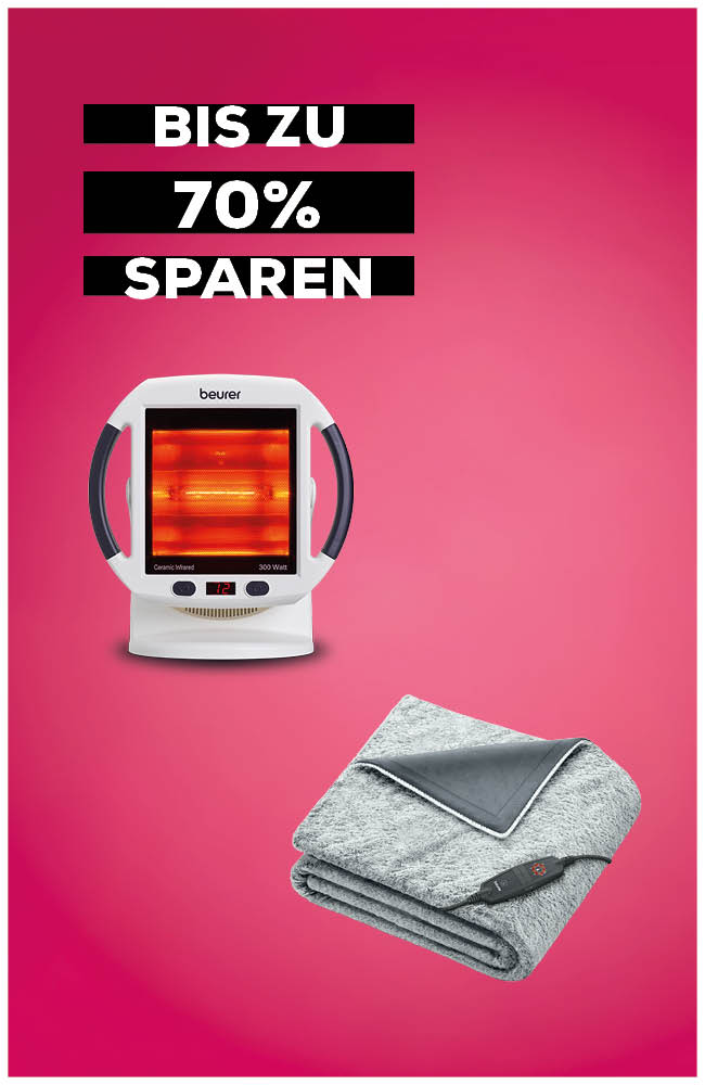 Navigationskasten mit Sprungmarke mit Text "bis zu 70% sparen" 
