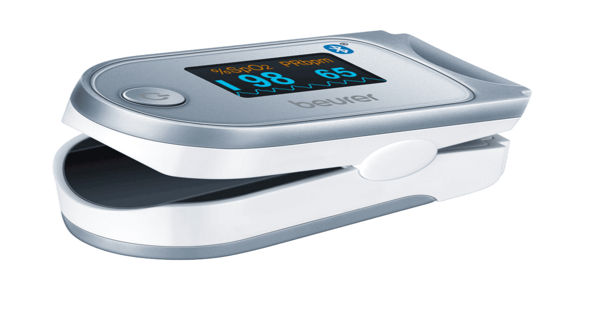 Oxymètre de pouls connecté via Bluetooth Beurer PO 60 BT - Poids et  Diagnostic - Santé et bien-être - Beauté